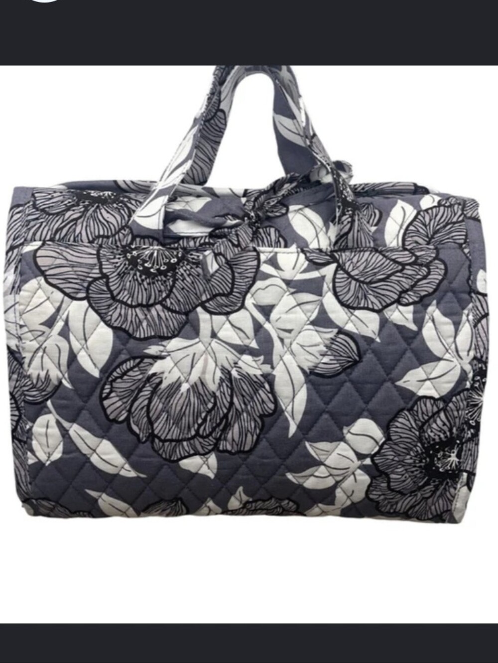 Vera Bradley Hanging Travel Organizer in Moon Shadow Meadow Decor NWT - Picture 4 of 15